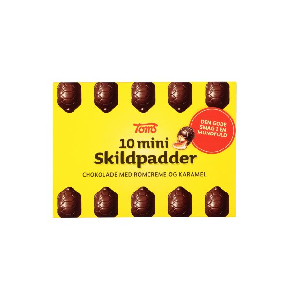 Mini 10 stk 120 - Chokolade - Popup-toms.dk