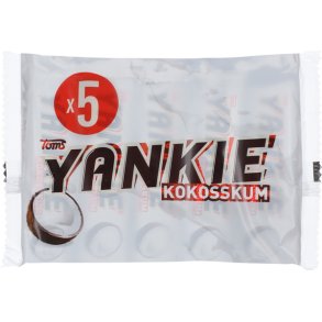 Yankie Kokosskum 5x40g - bedst fr 31. januar 2026
