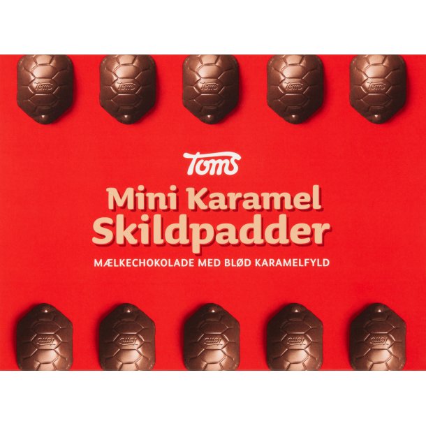 Mini Karamel Skildpadde 10 stk 120 g