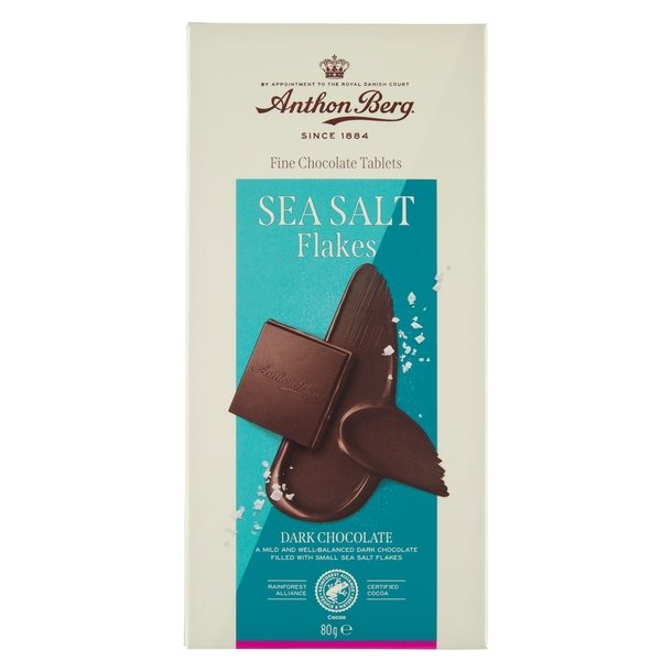 AB Dark Sea Salt Flakes 80g