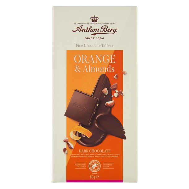 AB Orange And Almonds 80g