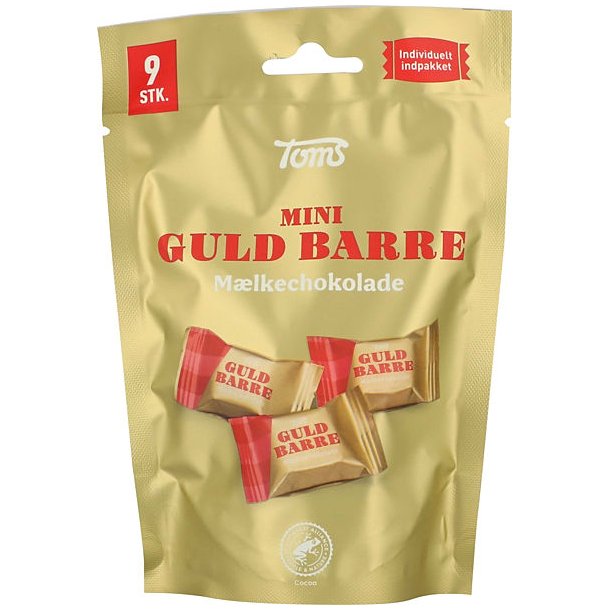 Mini Guld Barre M�lk 90g