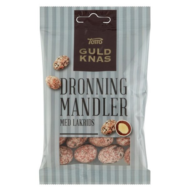 Dronning Mandler Lakrids 75 g