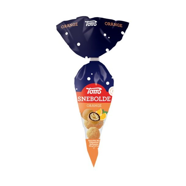 Toms Orange Snebolde  124g