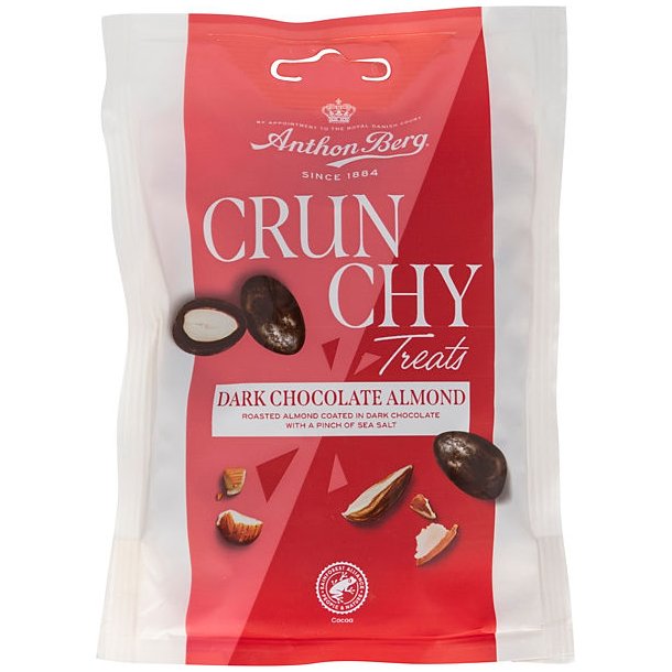 AB Crunchy Treats Dark Choc. Almond 120g
