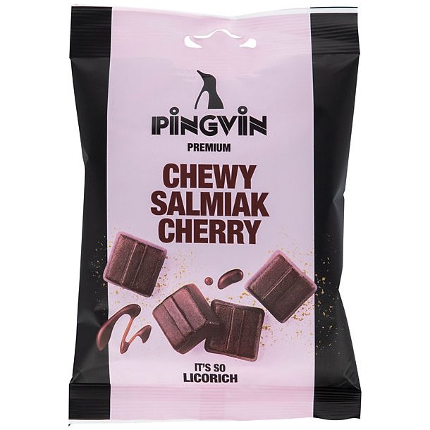 Chewy Salmiak Cheery 90g