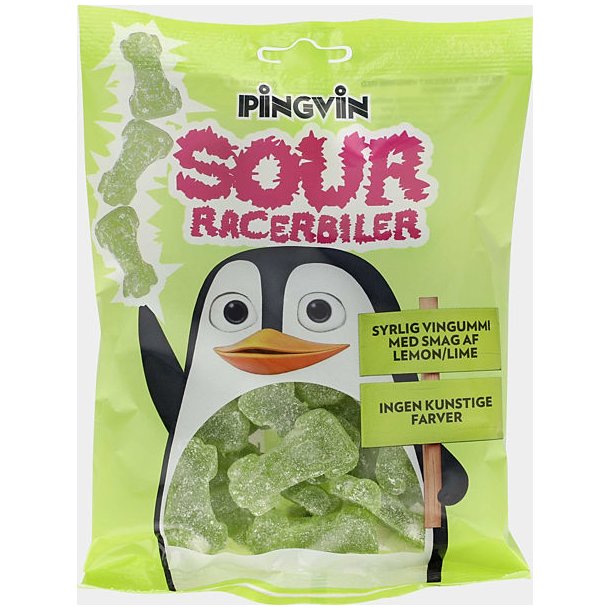 Sour Racerbiler 180g - bedst f�r 07. aug 2026