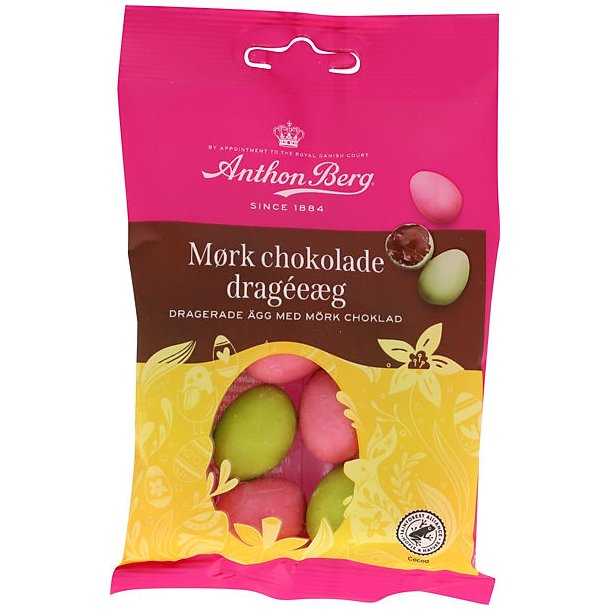 M�rk chokolade drag�e�g 80g