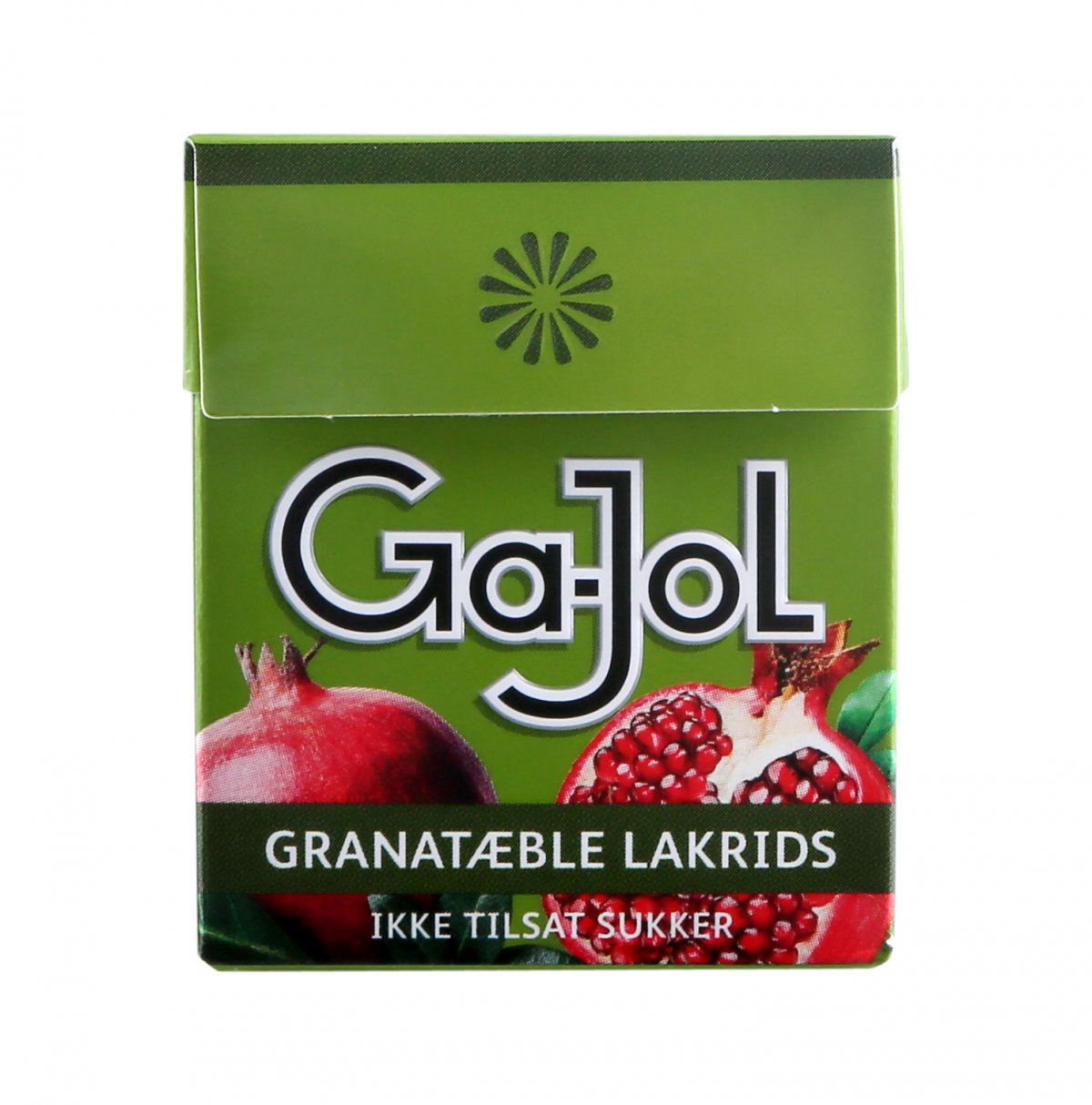 Ga-Jol Grøn Granatæble 5 x 23 g Lakrids - Popup-toms.dk