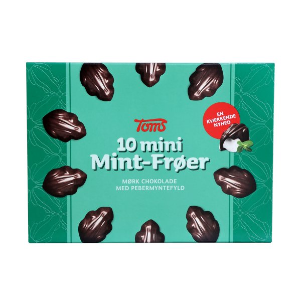 Mini Mintfrø stk 120 - Chokolade