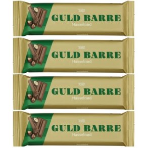 Guld Barre Hasseln�d 4 x 45 g