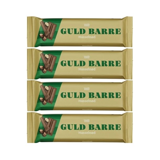 Guld Barre Hasseln�d 4 x 45 g