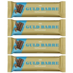 Guld Barre Saltkaramel 4 x 45 g