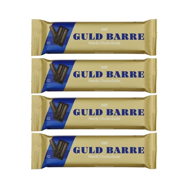 Guld Barre M�rk 4 x 45 g