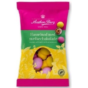 Hasseln�d med m�lkechokolade 80g