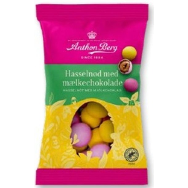 Hasseln�d med m�lkechokolade 80g