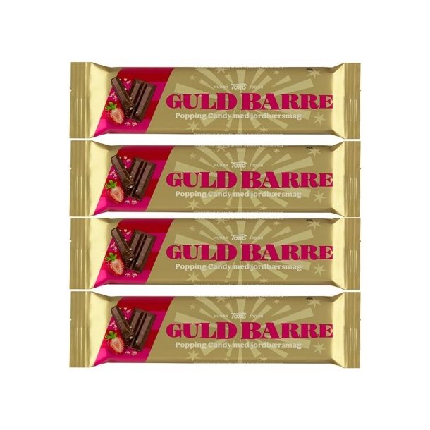 Guld Barre Popping Candy 4x45g