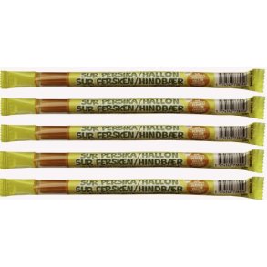 Sur Fersken/Hindbr 5x27g