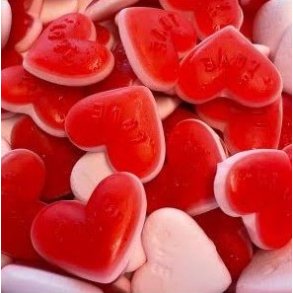 Sweethearts 450 g 2. Sortering