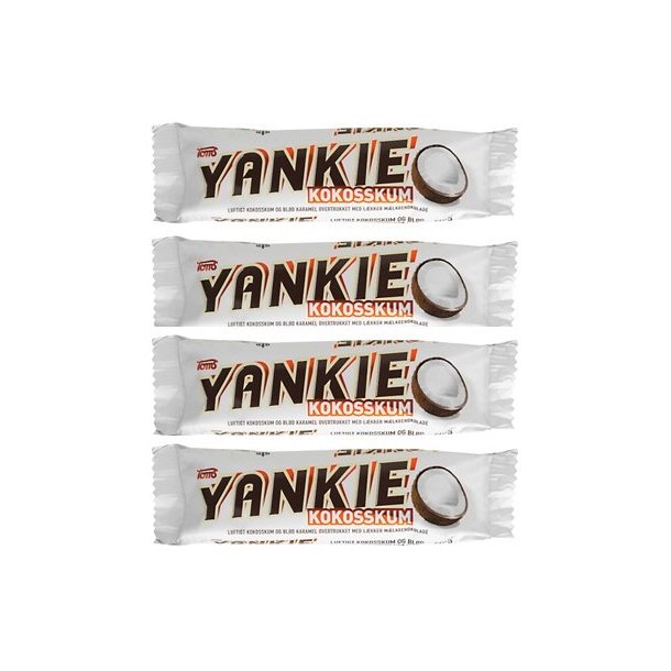  Yankie Kokosskum Bar 4 x 40 g