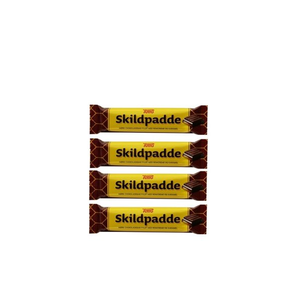 Skildpadde Bar 4 x 45 - Chokolade - Popup-toms.dk